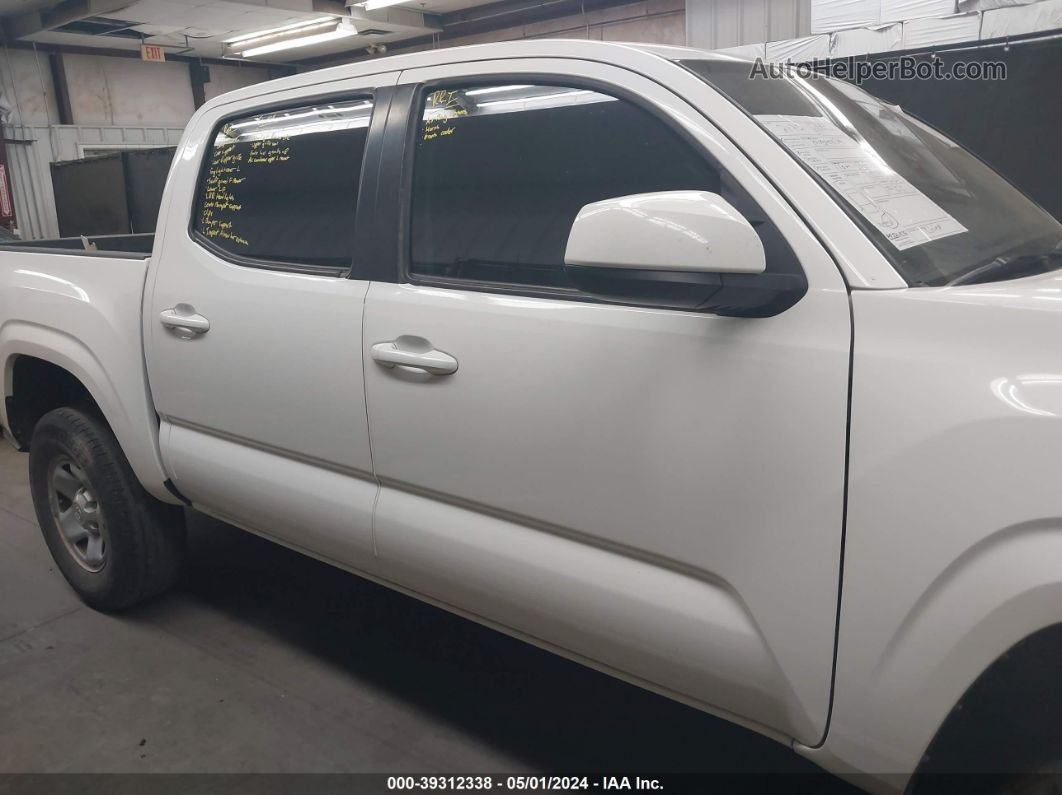 2019 Toyota Tacoma Sr V6 White vin: 3TMCZ5AN2KM274763