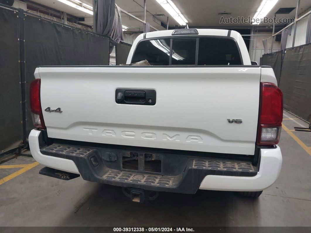 2019 Toyota Tacoma Sr V6 White vin: 3TMCZ5AN2KM274763