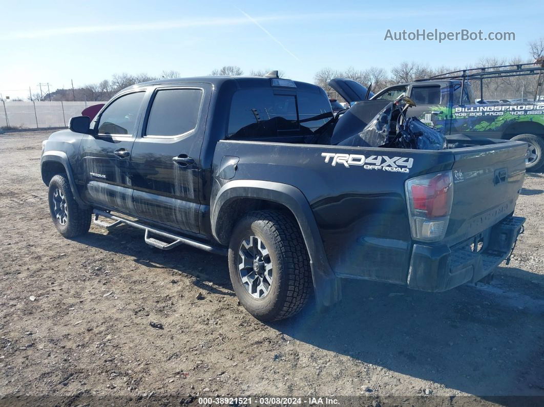 2019 Toyota Tacoma Trd Off Road Черный vin: 3TMCZ5AN2KM281759