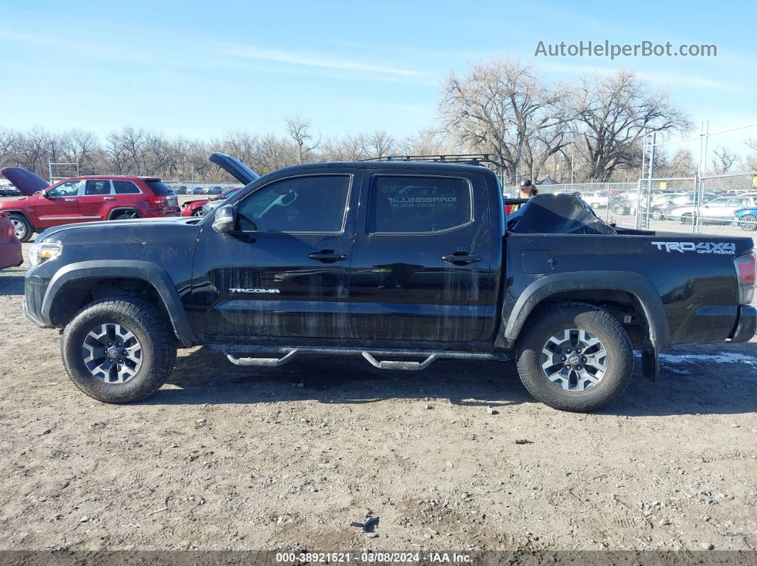 2019 Toyota Tacoma Trd Off Road Черный vin: 3TMCZ5AN2KM281759