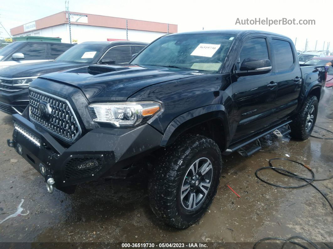 2019 Toyota Tacoma Trd Sport Black vin: 3TMCZ5AN2KM285519