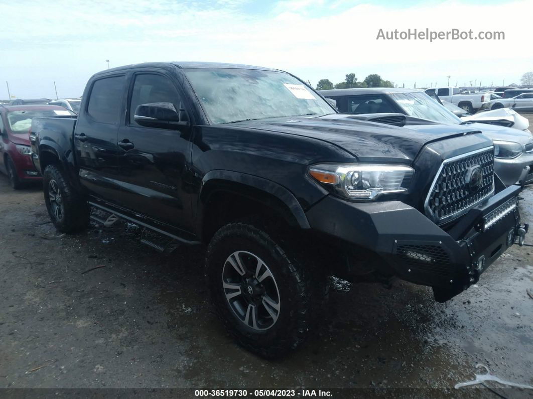 2019 Toyota Tacoma Trd Sport Black vin: 3TMCZ5AN2KM285519