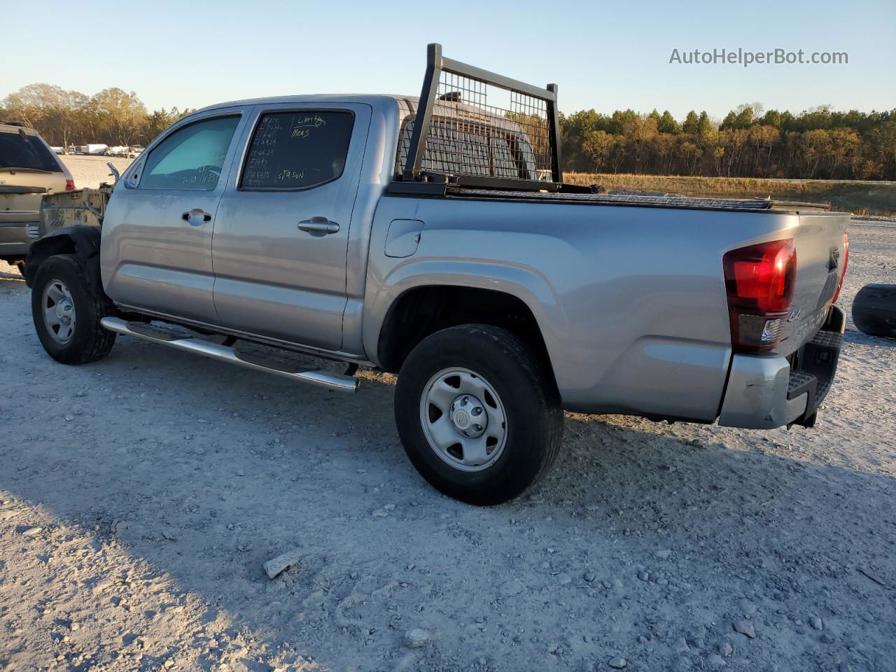 2020 Toyota Tacoma Double Cab Серебряный vin: 3TMCZ5AN2LM304670