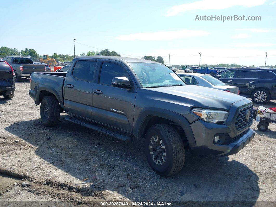 2020 Toyota Tacoma Trd Off-road Gray vin: 3TMCZ5AN2LM340715