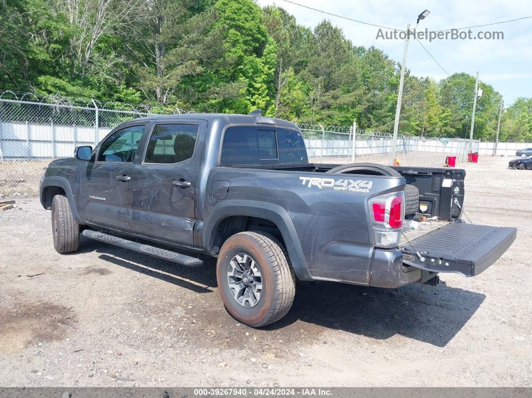 2020 Toyota Tacoma Trd Off-road Серый vin: 3TMCZ5AN2LM340715