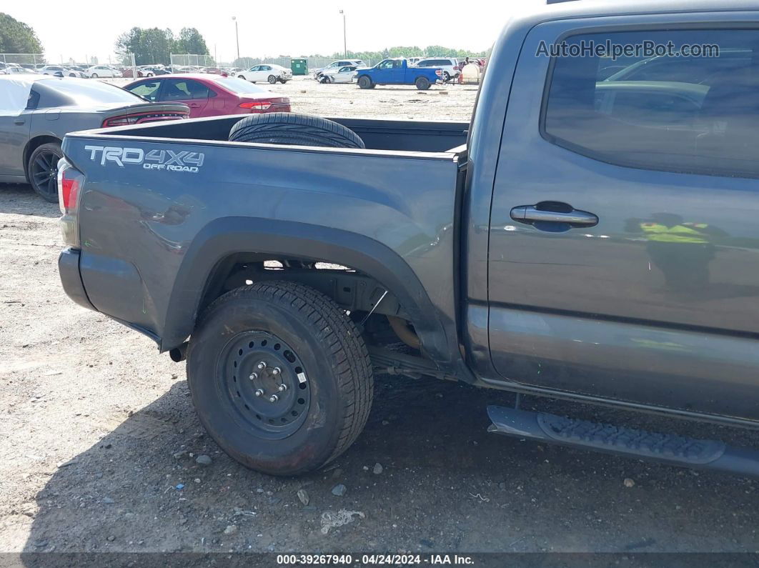 2020 Toyota Tacoma Trd Off-road Gray vin: 3TMCZ5AN2LM340715