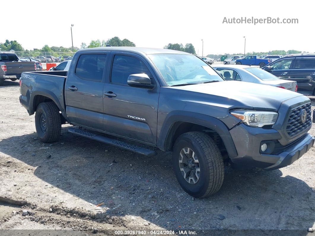 2020 Toyota Tacoma Trd Off-road Gray vin: 3TMCZ5AN2LM340715