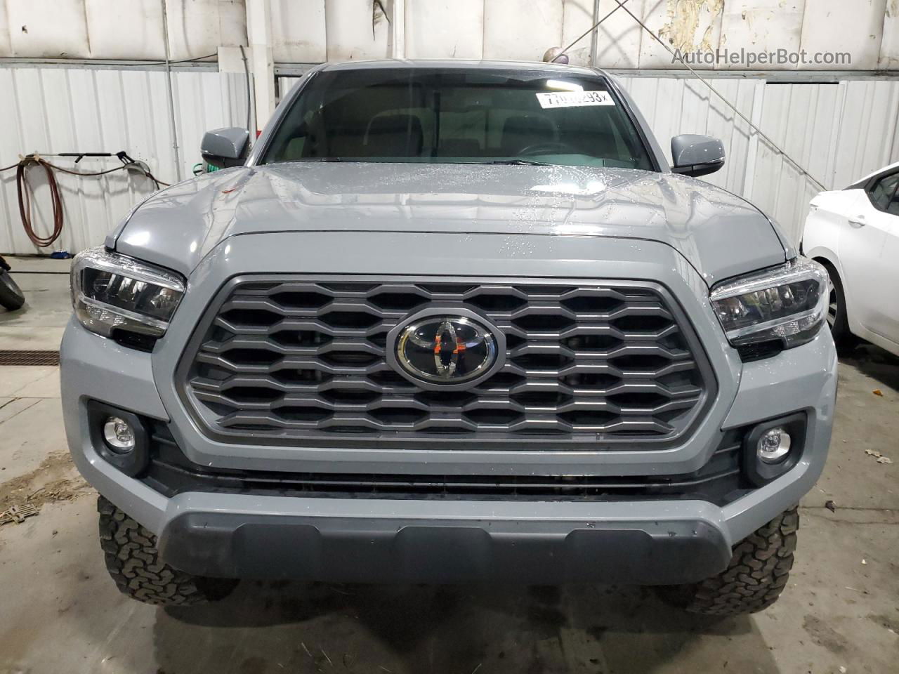 2020 Toyota Tacoma Double Cab Gray vin: 3TMCZ5AN2LM344926