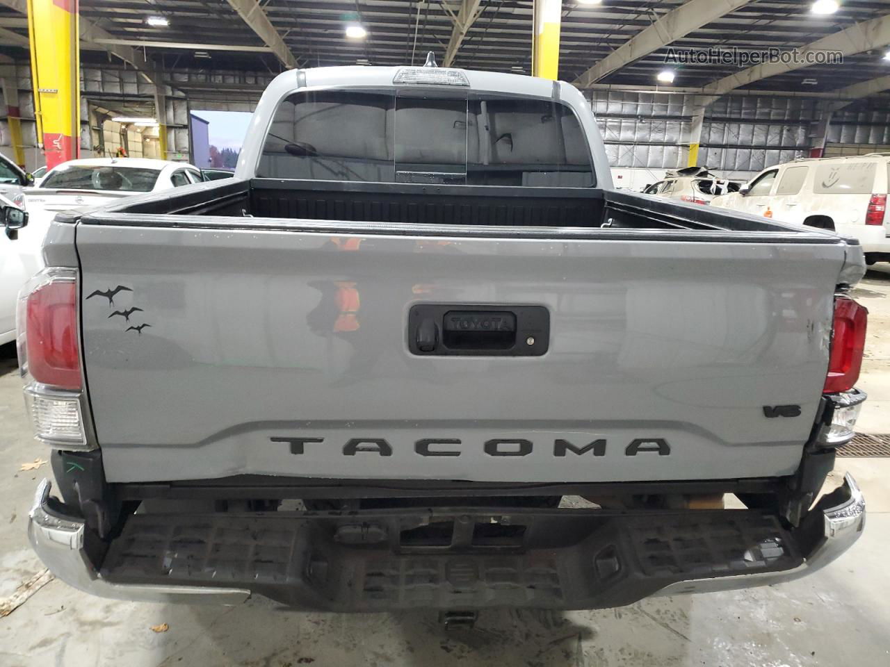 2020 Toyota Tacoma Double Cab Gray vin: 3TMCZ5AN2LM344926