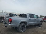 2020 Toyota Tacoma Double Cab Silver vin: 3TMCZ5AN2LM347549