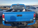 2021 Toyota Tacoma Double Cab Blue vin: 3TMCZ5AN2MM370878