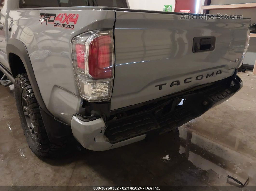 2021 Toyota Tacoma Trd Off-road Gray vin: 3TMCZ5AN2MM412692