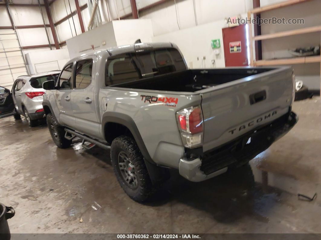 2021 Toyota Tacoma Trd Off-road Gray vin: 3TMCZ5AN2MM412692