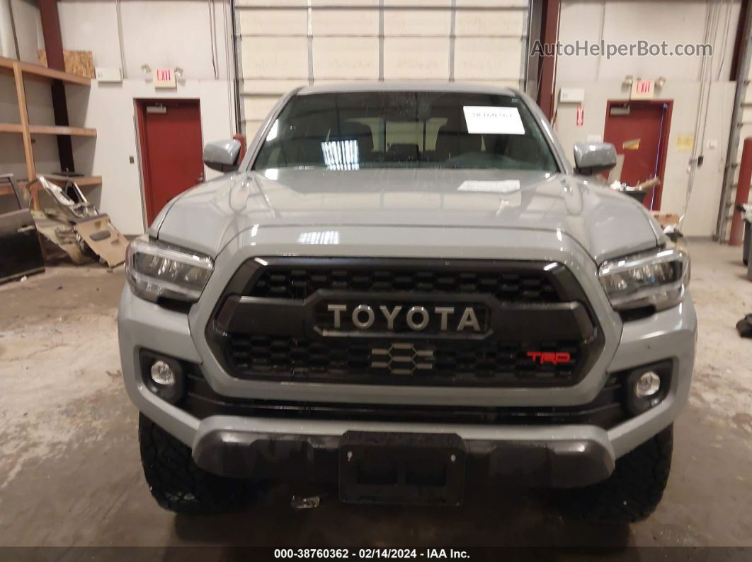 2021 Toyota Tacoma Trd Off-road Серый vin: 3TMCZ5AN2MM412692