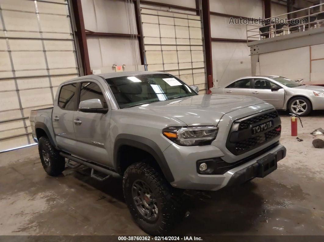 2021 Toyota Tacoma Trd Off-road Серый vin: 3TMCZ5AN2MM412692