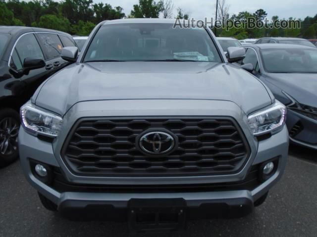 2021 Toyota Tacoma 4wd Sr/sr5/trd Sport Серебряный vin: 3TMCZ5AN2MM418363