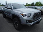 2021 Toyota Tacoma 4wd Sr/sr5/trd Sport Silver vin: 3TMCZ5AN2MM418363