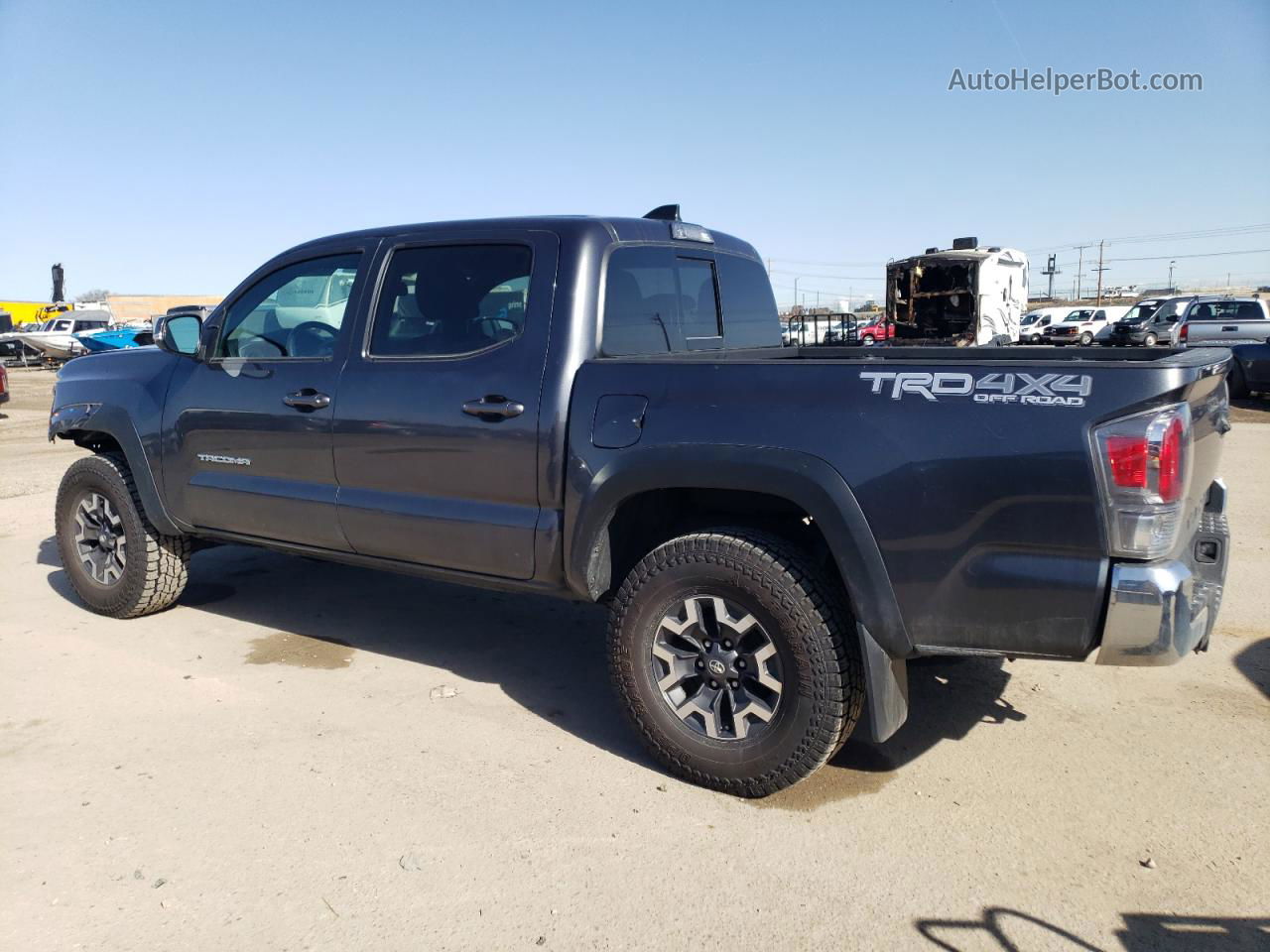 2021 Toyota Tacoma Double Cab Gray vin: 3TMCZ5AN2MM429153