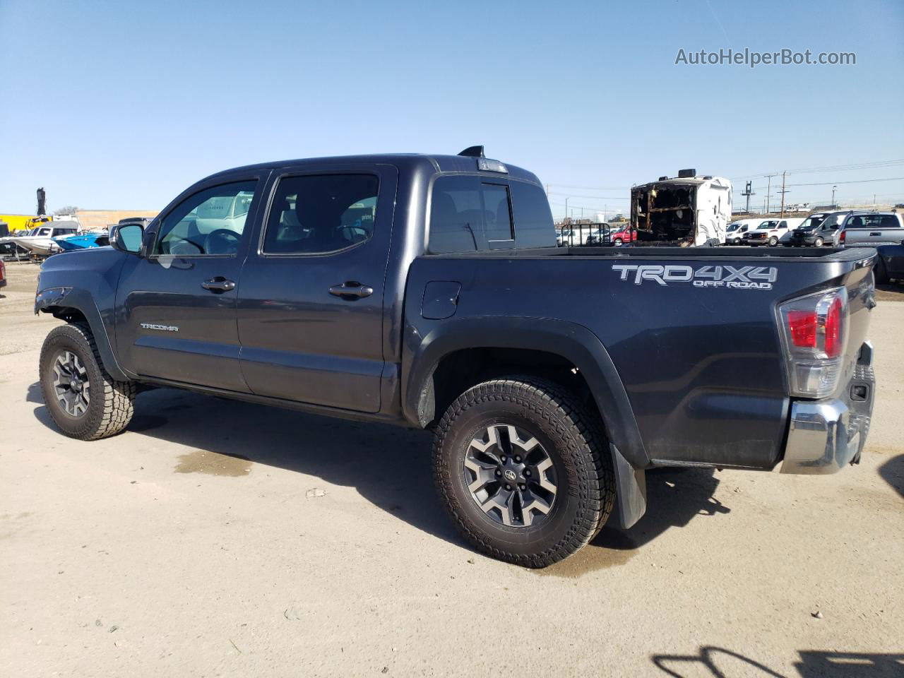 2021 Toyota Tacoma Double Cab Серый vin: 3TMCZ5AN2MM429153