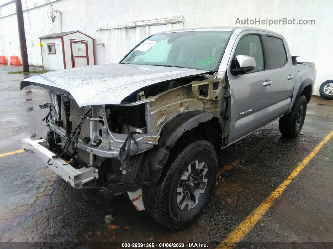 2021 Toyota Tacoma Trd Off-road Серебряный vin: 3TMCZ5AN2MM430111