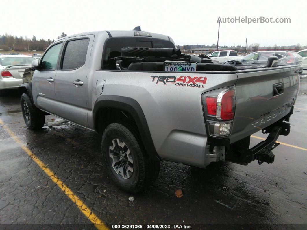 2021 Toyota Tacoma Trd Off-road Silver vin: 3TMCZ5AN2MM430111