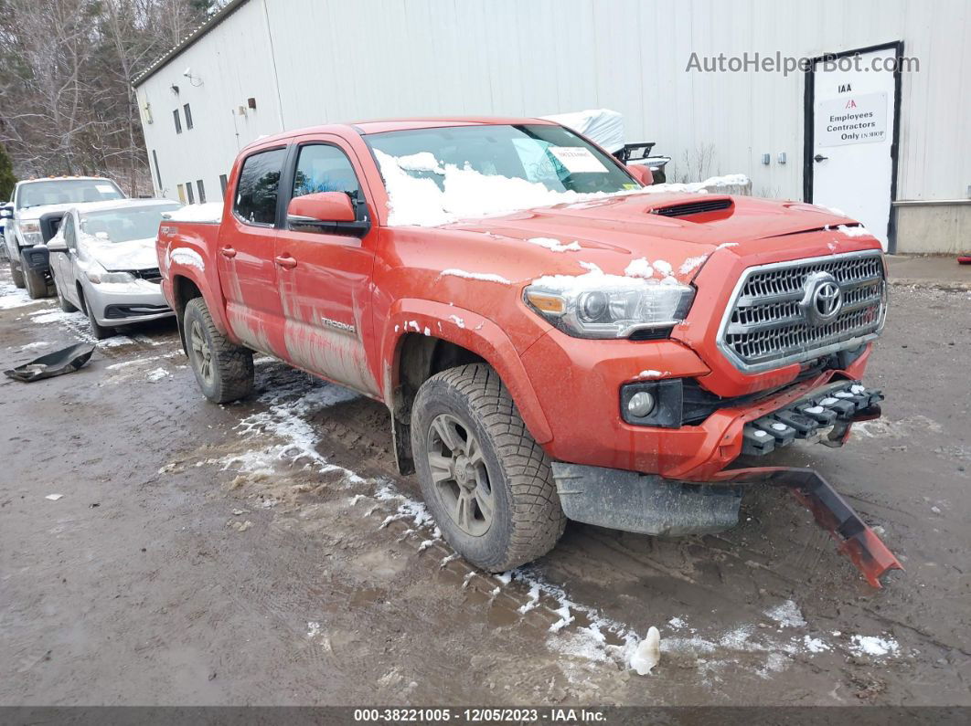 2017 Toyota Tacoma Trd Sport Orange vin: 3TMCZ5AN3HM093812