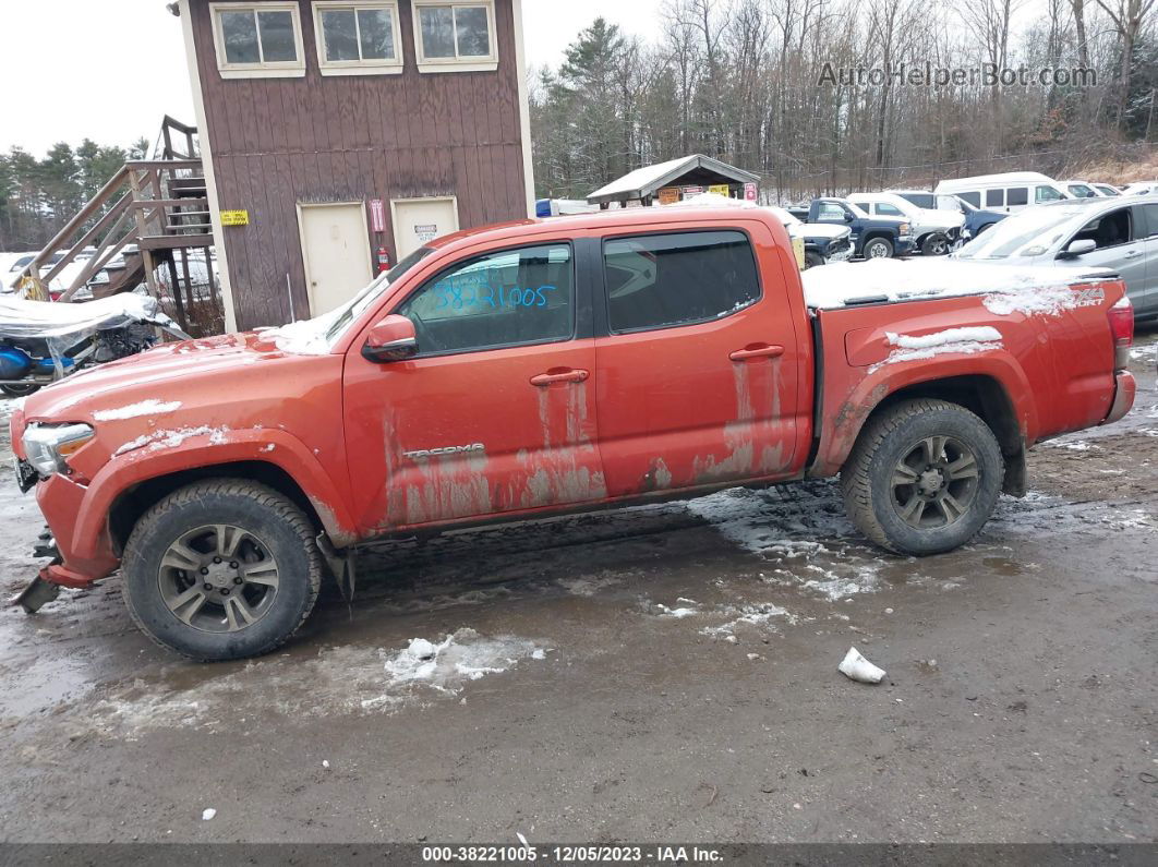 2017 Toyota Tacoma Trd Sport Оранжевый vin: 3TMCZ5AN3HM093812