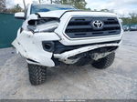 2017 Toyota Tacoma Sr5 V6 White vin: 3TMCZ5AN3HM119857