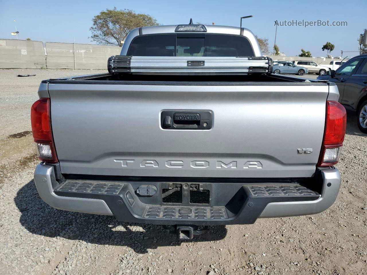 2019 Toyota Tacoma Double Cab Серый vin: 3TMCZ5AN3KM190628