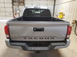 2019 Toyota Tacoma Double Cab Silver vin: 3TMCZ5AN3KM209677