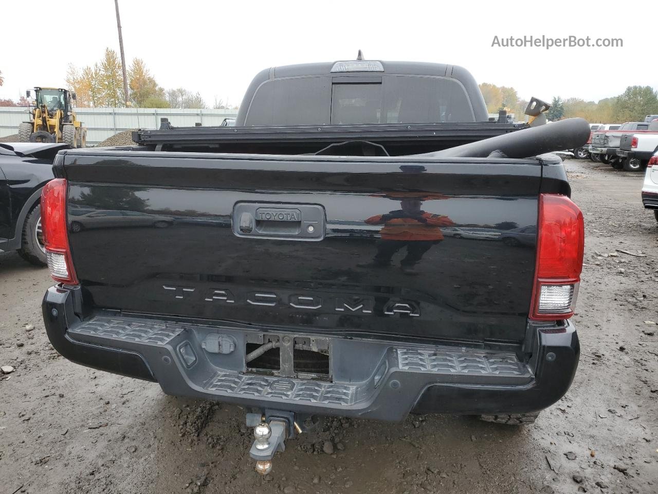 2019 Toyota Tacoma Double Cab Black vin: 3TMCZ5AN3KM211669