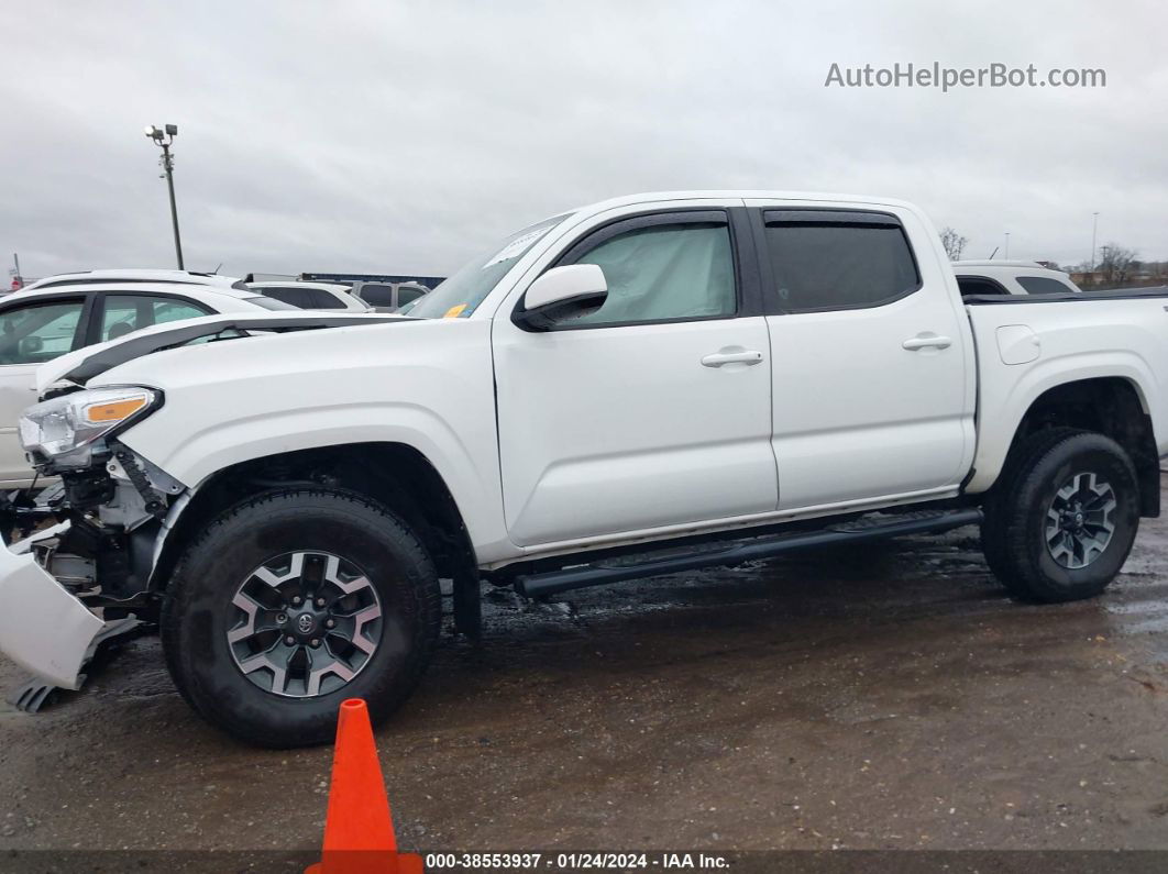 2019 Toyota Tacoma Sr V6 White vin: 3TMCZ5AN3KM212742