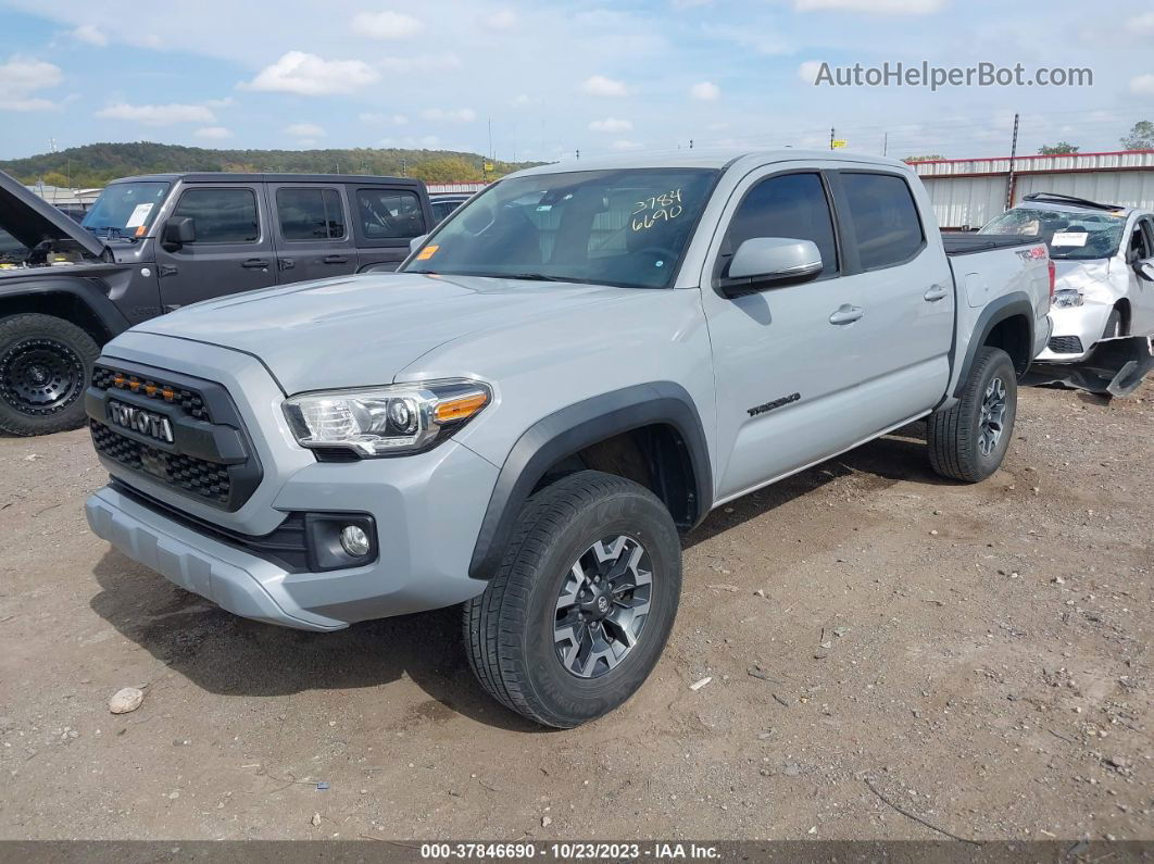 2019 Toyota Tacoma 4wd Sr/sr5/trd Sport Gray vin: 3TMCZ5AN3KM235731