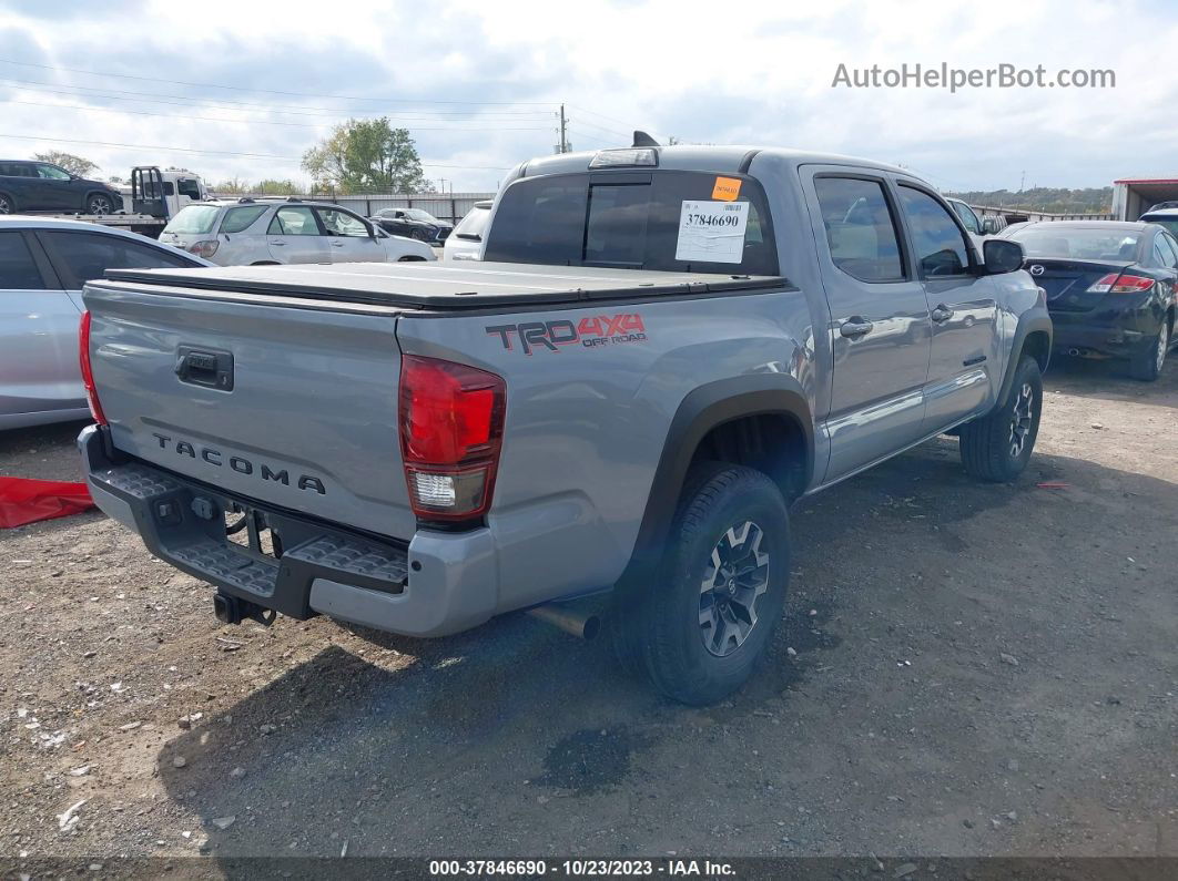 2019 Toyota Tacoma 4wd Sr/sr5/trd Sport Gray vin: 3TMCZ5AN3KM235731