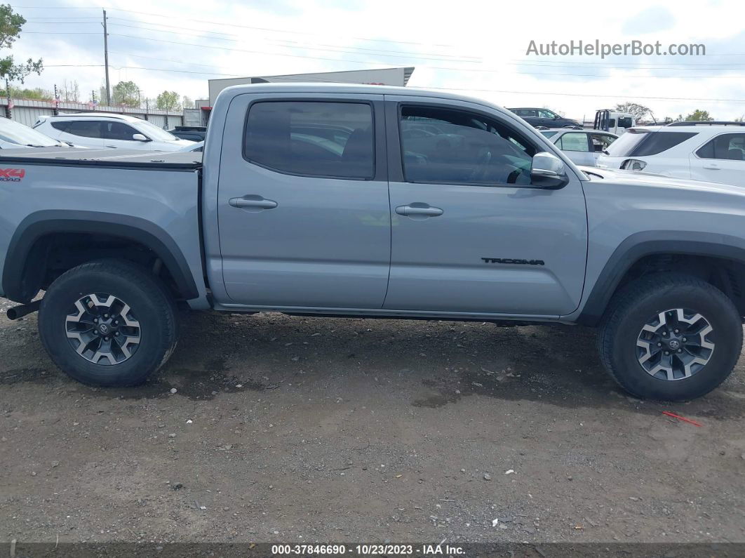 2019 Toyota Tacoma 4wd Sr/sr5/trd Sport Gray vin: 3TMCZ5AN3KM235731