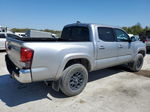 2019 Toyota Tacoma Double Cab Silver vin: 3TMCZ5AN3KM265196