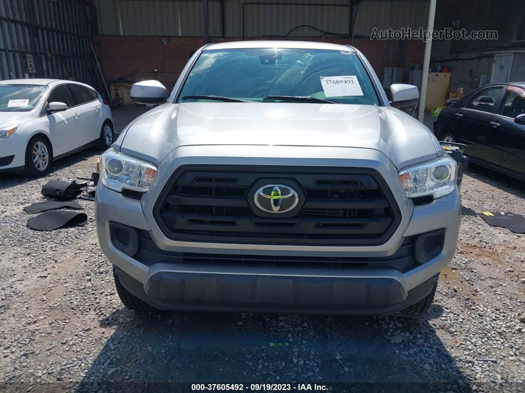 2019 Toyota Tacoma Sr V6 Gray vin: 3TMCZ5AN3KM272925