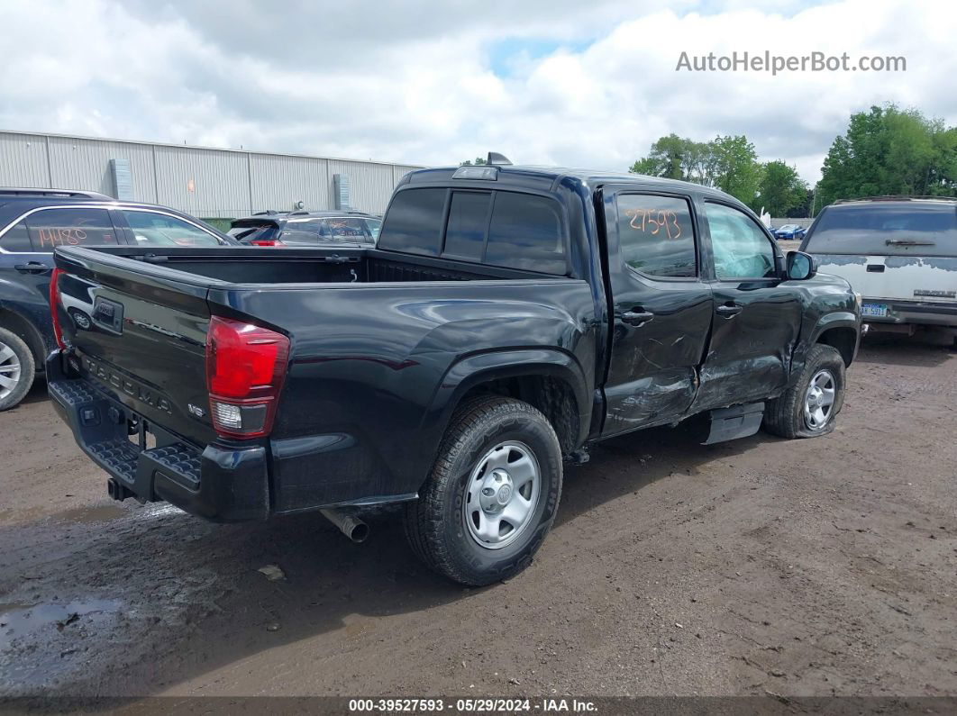 2020 Toyota Tacoma Sr V6 Black vin: 3TMCZ5AN3LM321395