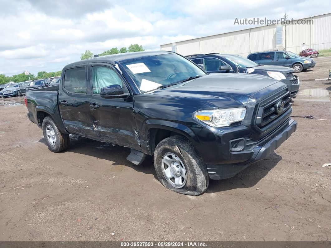 2020 Toyota Tacoma Sr V6 Black vin: 3TMCZ5AN3LM321395