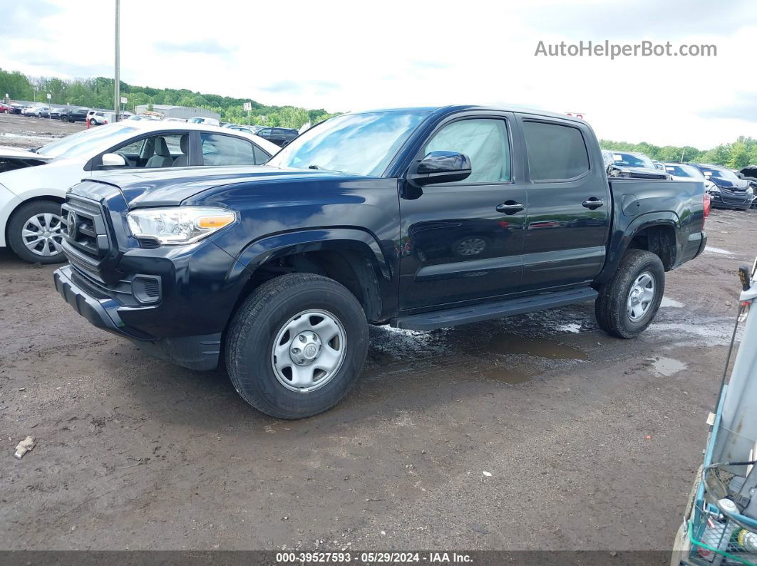 2020 Toyota Tacoma Sr V6 Black vin: 3TMCZ5AN3LM321395