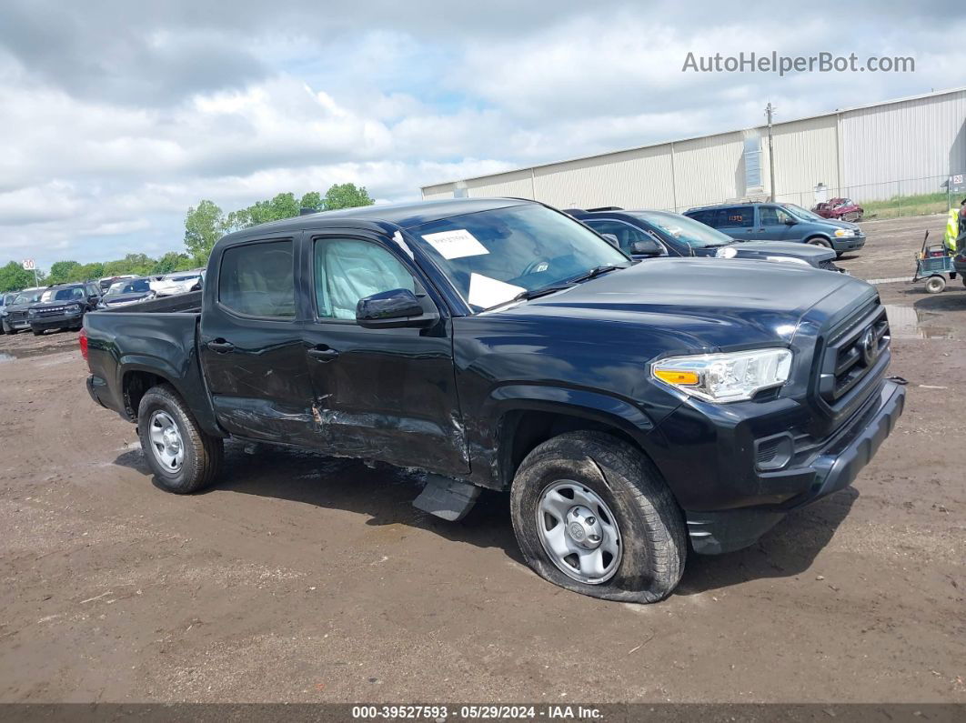 2020 Toyota Tacoma Sr V6 Black vin: 3TMCZ5AN3LM321395