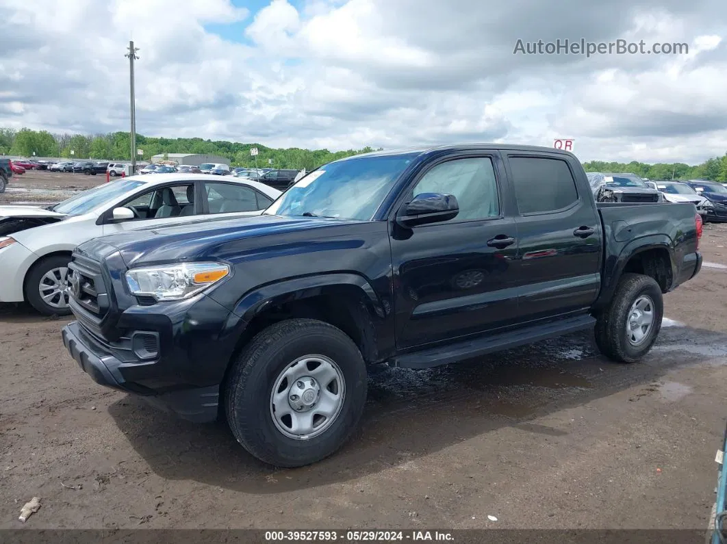 2020 Toyota Tacoma Sr V6 Black vin: 3TMCZ5AN3LM321395