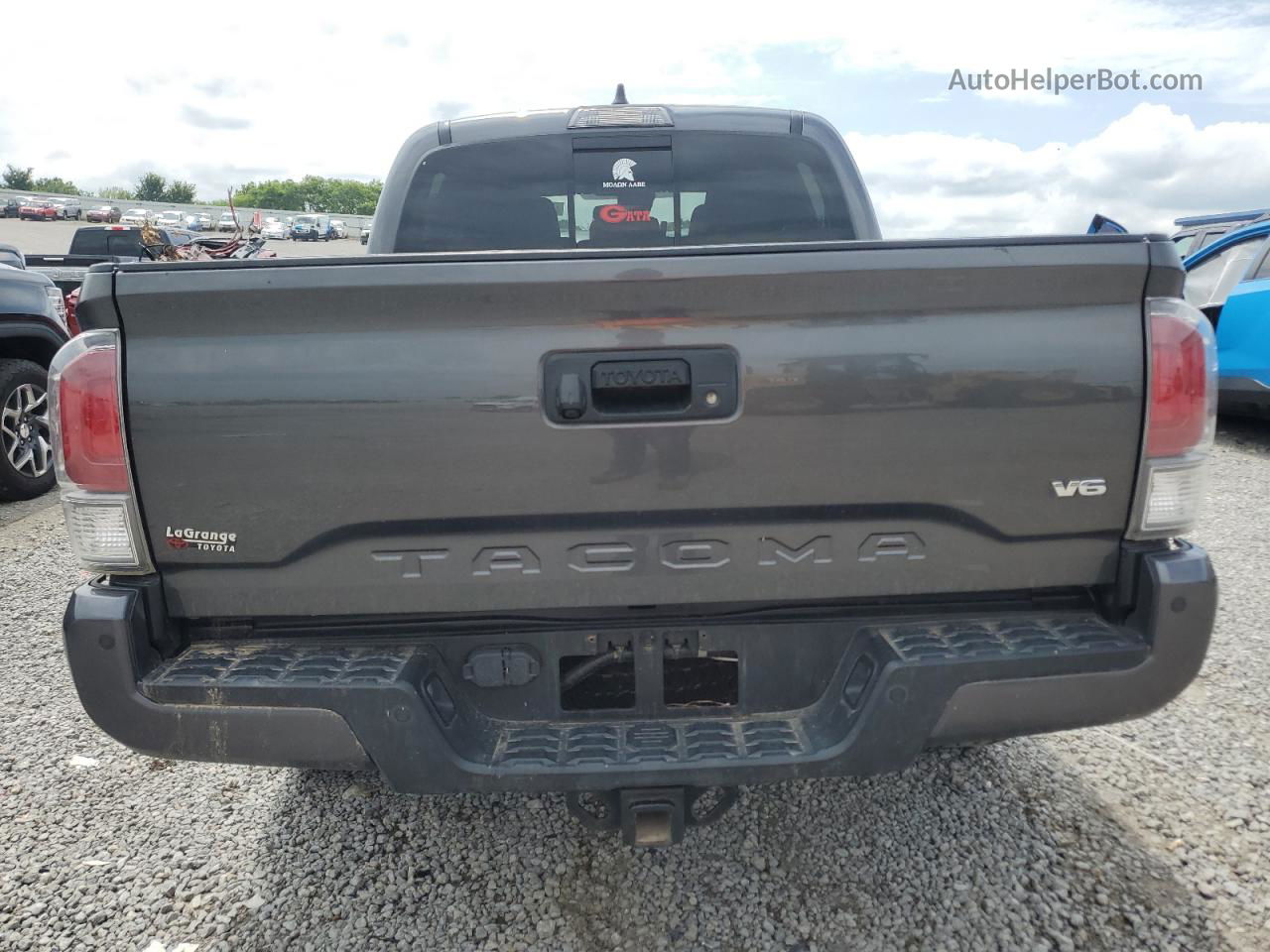 2020 Toyota Tacoma Double Cab Gray vin: 3TMCZ5AN3LM327021