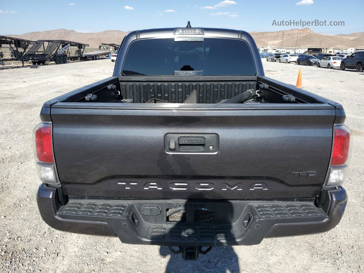 2020 Toyota Tacoma Double Cab Charcoal vin: 3TMCZ5AN3LM351321