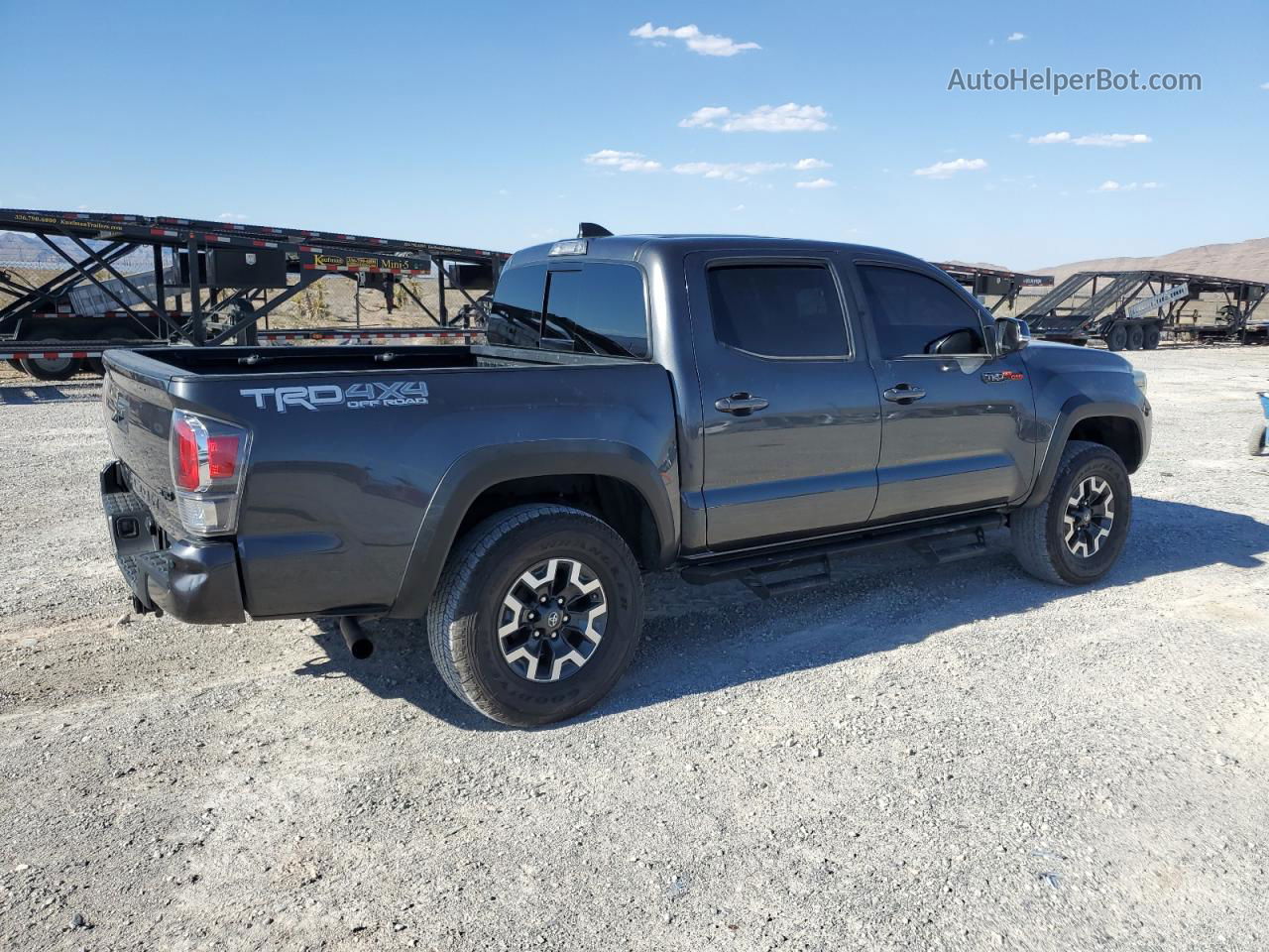 2020 Toyota Tacoma Double Cab Charcoal vin: 3TMCZ5AN3LM351321