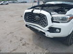 2020 Toyota Tacoma Trd Sport White vin: 3TMCZ5AN3LM354736