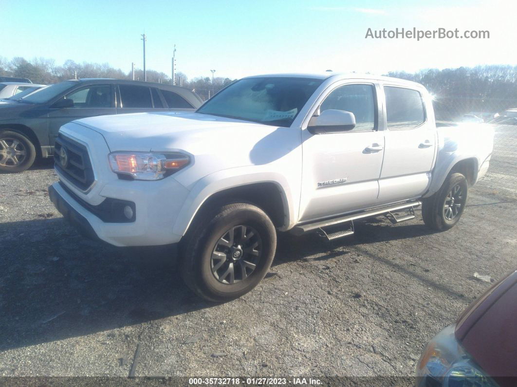 2021 Toyota Tacoma Sr5 V6 Белый vin: 3TMCZ5AN3MM394042