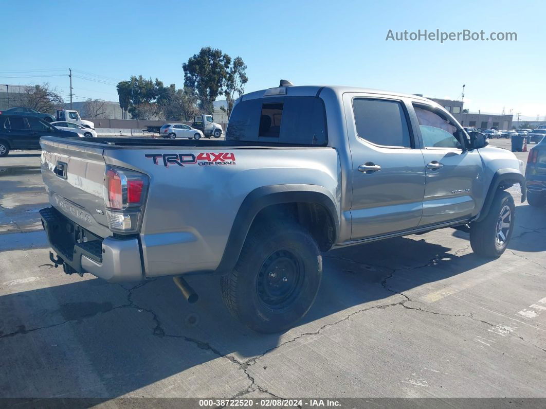 2021 Toyota Tacoma Trd Off-road Серый vin: 3TMCZ5AN3MM398639