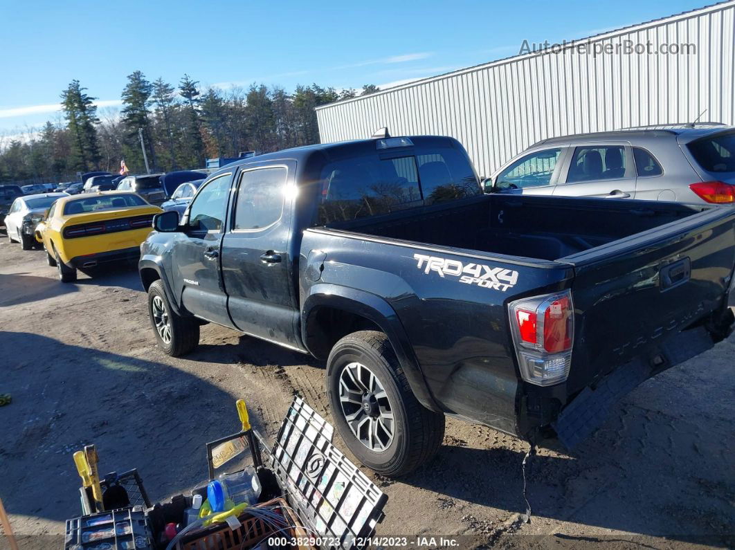 2021 Toyota Tacoma 4wd Trd Sport Черный vin: 3TMCZ5AN3MM403094