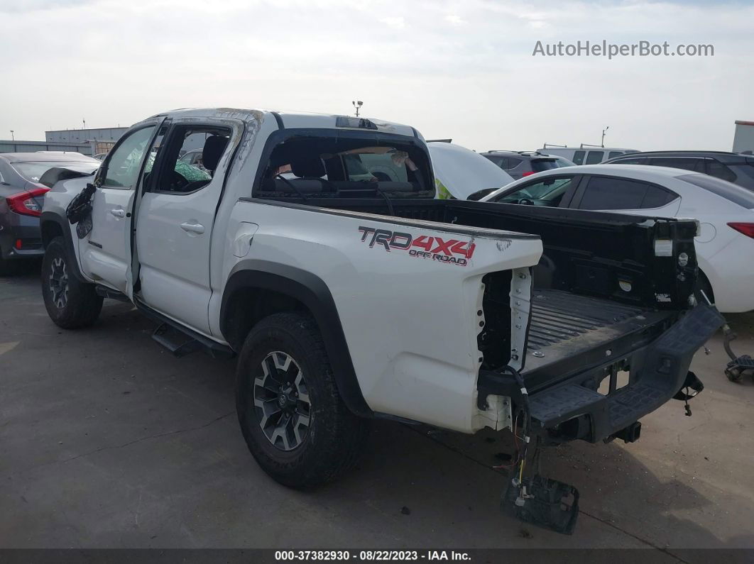 2021 Toyota Tacoma Trd Off-road White vin: 3TMCZ5AN3MM448679